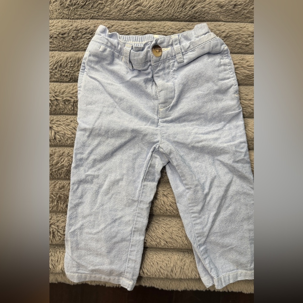 Ralph Lauren Light Blue Kids Pants 12M